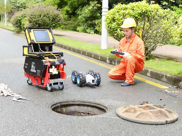 东兴管道机器人检测